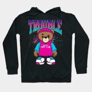 teddy bear fight club Hoodie